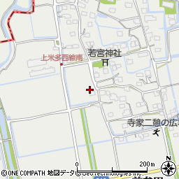 佐賀県三養基郡上峰町前牟田1275周辺の地図