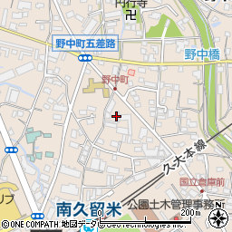 株式会社早田材木店周辺の地図