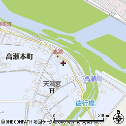 大分県日田市高瀬本町720周辺の地図