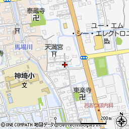 佐賀県神埼市神埼町本堀2699-2周辺の地図