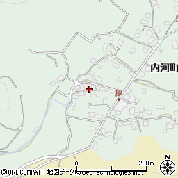 大分県日田市内河野238周辺の地図