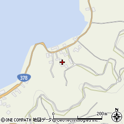 愛媛県宇和島市吉田町白浦2313周辺の地図