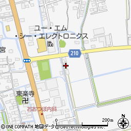 佐賀県神埼市神埼町本堀2766周辺の地図