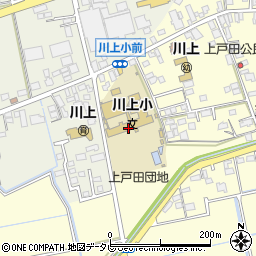 佐賀市立川上小学校周辺の地図