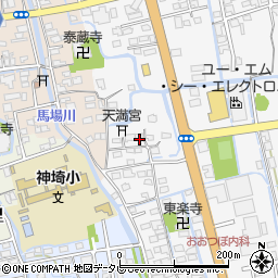 佐賀県神埼市神埼町本堀3225周辺の地図