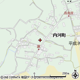 大分県日田市内河野254-1周辺の地図