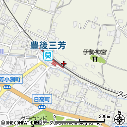 大分県日田市日高1496-7周辺の地図