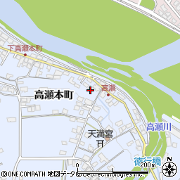 大分県日田市高瀬本町576-1周辺の地図