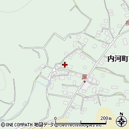 大分県日田市内河野247周辺の地図
