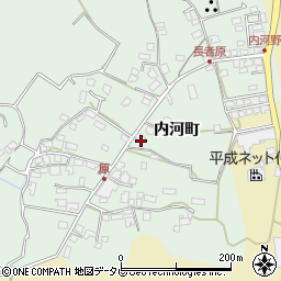 大分県日田市内河野56-1周辺の地図