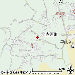 大分県日田市内河野253-1周辺の地図