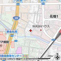 福岡県久留米市西町1465周辺の地図