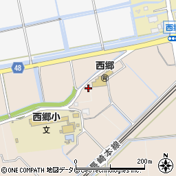 執行理容店周辺の地図