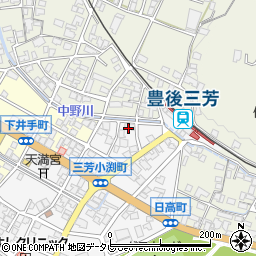 三芳工芸社周辺の地図