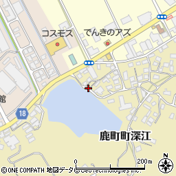 長崎県佐世保市鹿町町深江310周辺の地図