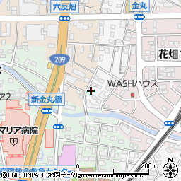 福岡県久留米市西町1469周辺の地図