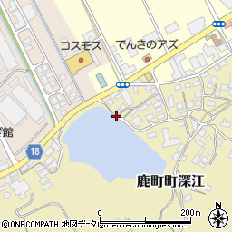 長崎県佐世保市鹿町町深江310-11周辺の地図