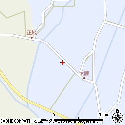 愛媛県宇和島市三間町大藤424周辺の地図