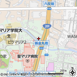 福岡県久留米市津福本町321-6周辺の地図