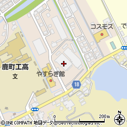 株式会社東海化成工業　鹿町工場周辺の地図