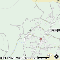 大分県日田市内河野269-2周辺の地図