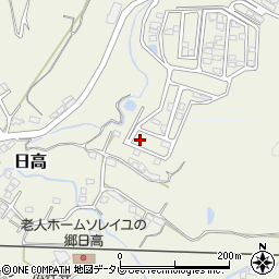 大分県日田市日高1812-18周辺の地図