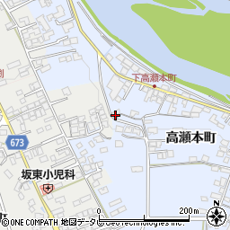 大分県日田市高瀬本町538周辺の地図