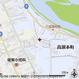 大分県日田市高瀬本町538周辺の地図