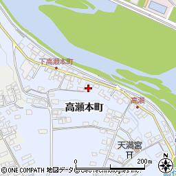 大分県日田市高瀬本町564-2周辺の地図