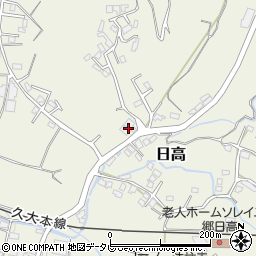 大分県日田市日高1578周辺の地図