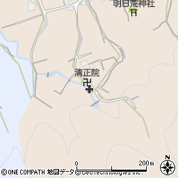 福岡県久留米市草野町吉木1842周辺の地図