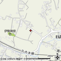 大分県日田市日高1550周辺の地図
