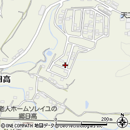大分県日田市日高1812-11周辺の地図