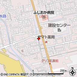 セブンイレブン佐賀大和町店周辺の地図