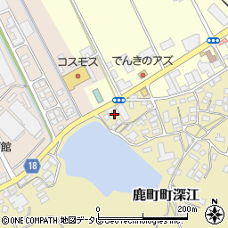 長崎県佐世保市鹿町町深江310-4周辺の地図