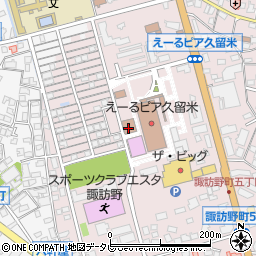 埋蔵文化財センター周辺の地図