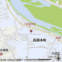 大分県日田市高瀬本町532-5周辺の地図