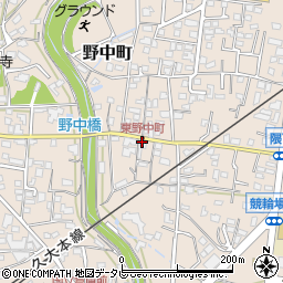 東野中町周辺の地図