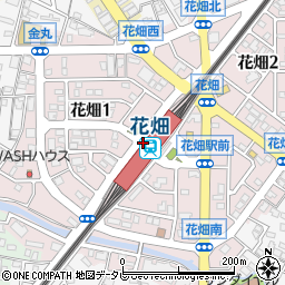 福岡県久留米市花畑1丁目104周辺の地図