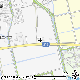 佐賀県神埼市神埼町本堀2806-10周辺の地図