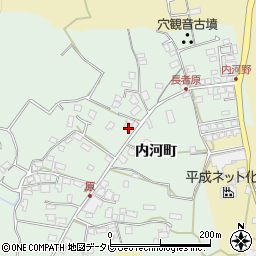大分県日田市内河野62周辺の地図