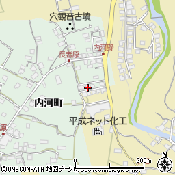 大分県日田市内河野211-9周辺の地図