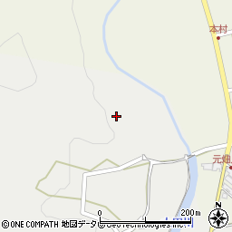 大分県玖珠郡玖珠町綾垣879周辺の地図