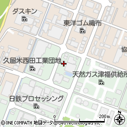 福岡県久留米市津福本町2305周辺の地図