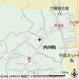 大分県日田市内河野62-3周辺の地図