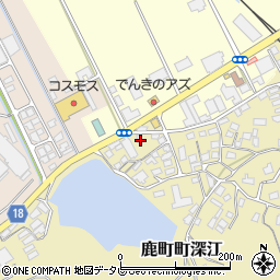 長崎県佐世保市鹿町町深江310-5周辺の地図