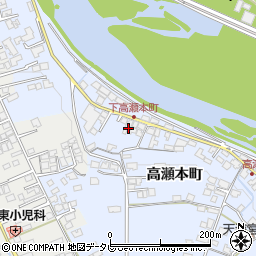 大分県日田市高瀬本町533周辺の地図