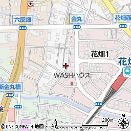 福岡県久留米市西町1383周辺の地図