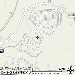 大分県日田市日高1806-14周辺の地図