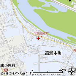 大分県日田市高瀬本町535周辺の地図